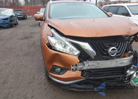 2015 Nissan Murano Platinum из США, поврежденный, VIN 5N1AZ2MH2FN278234